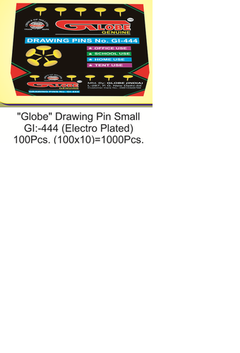 Globe Small Drawing Pin