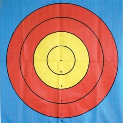 Target Face for Archery 124 x 124 Inch