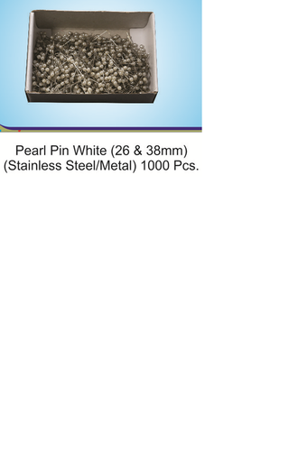 Pearl pin WHITE