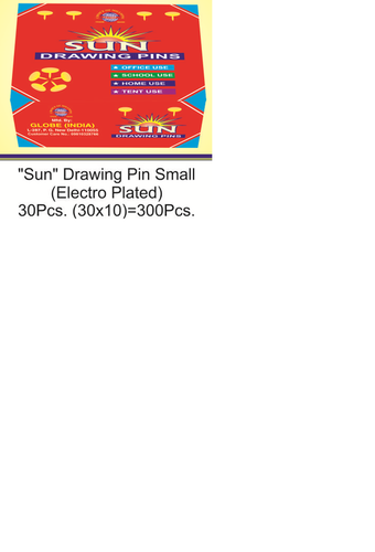 Sun Drawing Pin