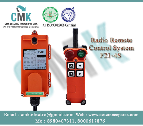 Crane Wireless Remote Controller By CMK ELECTRO POWER PVT. LTD.