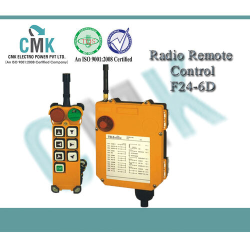 Radio Remote Control System - Color: Yellow