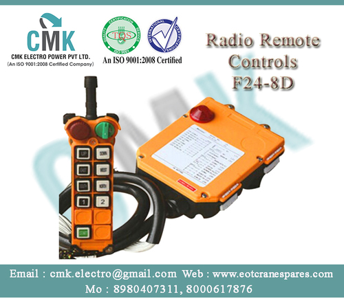 Radio Remote Control for EOT Cranes By CMK ELECTRO POWER PVT. LTD.