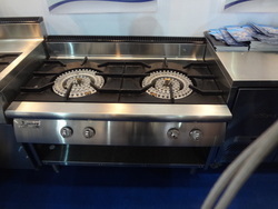 Two Burner Flower Burner Range