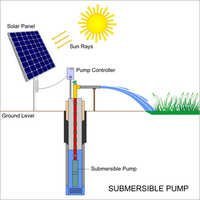 Solar submersible pump