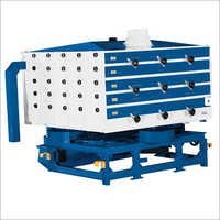 Rotary Sifter - Rsic 1, 3-5 Ton/hour Capacity, 2 Hp Motor, 5 Sieves , Efficient Horizontal Circular Movement And Free-moving Rubber Cleaners For Accurate Grain Sifting