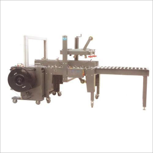 Silver Automatic Carton Sealer Machine