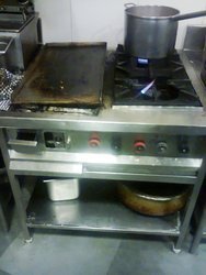 Two Burner With Hot Plate