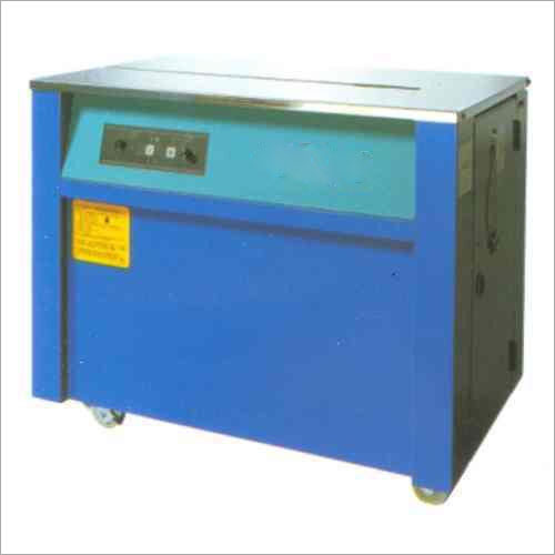 Blue Semi Automatic Strapping Machine
