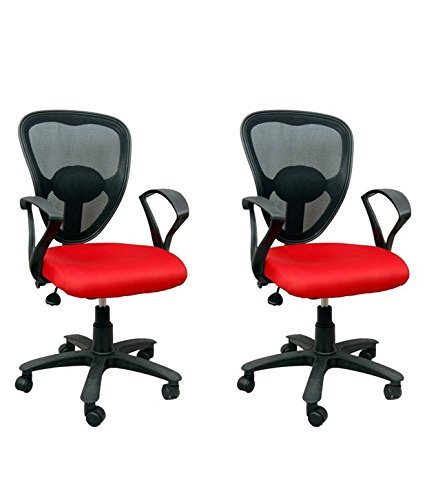 Machine Made Computer Chair Red