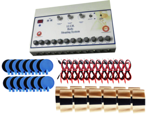 Body Shaping Machine 12 Channels 24 Pads