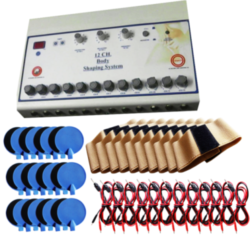 Full Body Slimming Machine 12 Channels 24 Pads LED Programs
