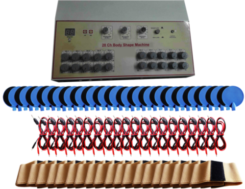 Body Shaping Machine 20 Channels 40 Pads LED Machines