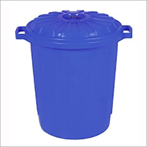 20 Liter Dustbin - Virgin PP, Blue, UV Resistant | Crack Resistant, Durable, Lid Options Available