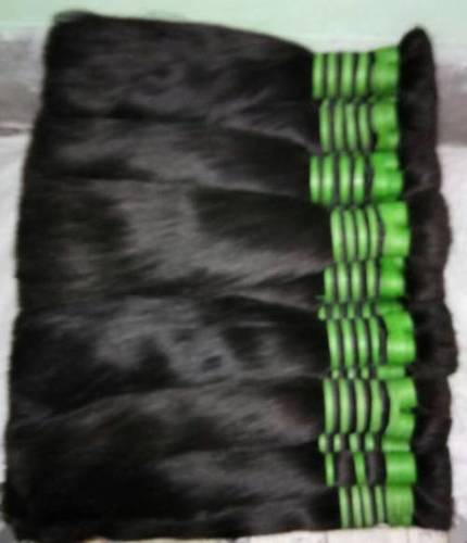 Double Drawn Indian Human Hair Used By: Boys