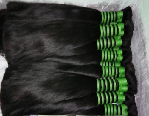 Indian Non Remy Double Drawn Hair