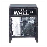 Iron Bed Side Cabinet