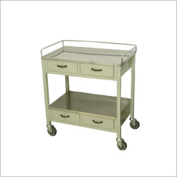 Stainless Steel Hospital Trolley