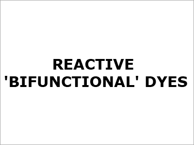 Reactive Bifunctional Dyes