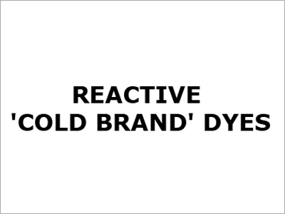 Reactive Cold Brand Dyes Application: Textile Industry