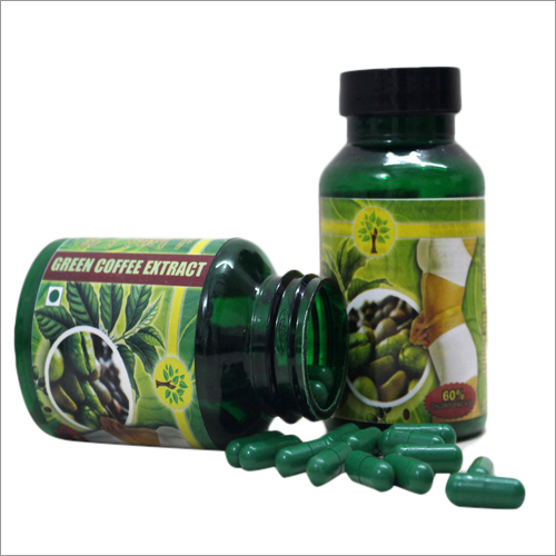 Capsules Green Coffee Extract Chlorogenic Acid