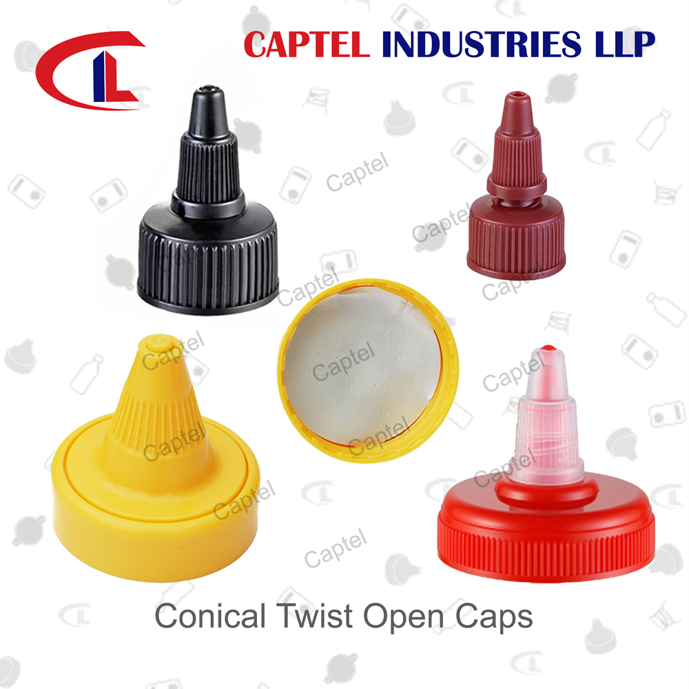 Conical Twist Open Caps