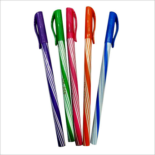 Writing Pen - Plastic 14cm Length 1.0mm Point Size Blue/Black Ink | Lightweight Durable Design Smooth Writing Portable for General Use