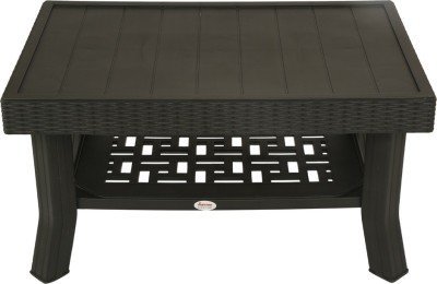 Natural Center Table In Black