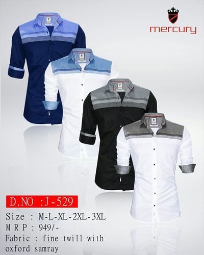 Cotton Men'S Penel Shirt