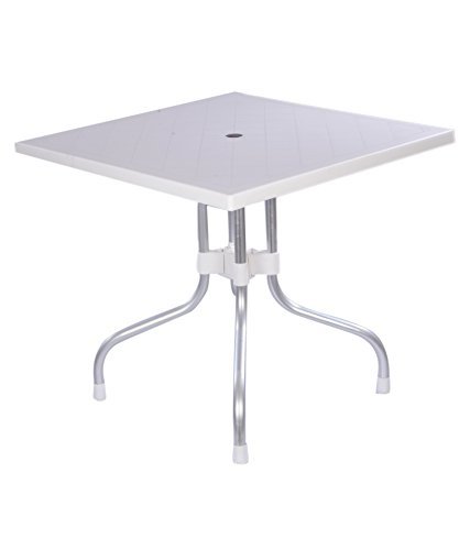 Machine Made Cafe Table In White