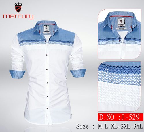 Cotton Men'S Penal Shirt