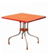 Machine Made Cafe Table In White