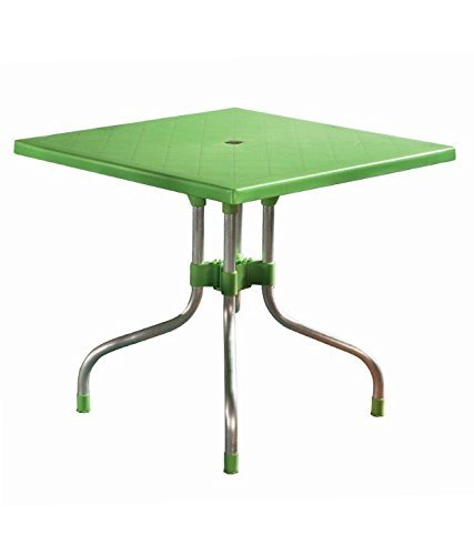 Machine Made Cafe Table In Green