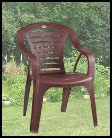 Natural Living Room Chair Brown