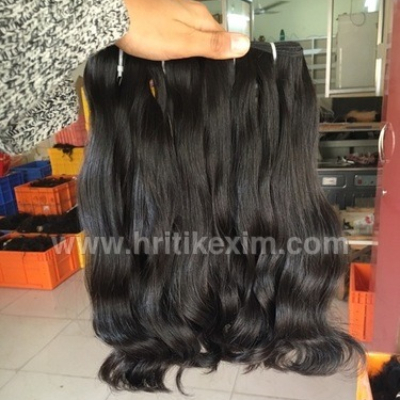 Weft Double Drawn Hair