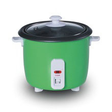 Drum Shape Rice Cooker ( tempered glass lid )