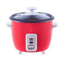Drum Shape Rice Cooker ( Tempered Glass lid )