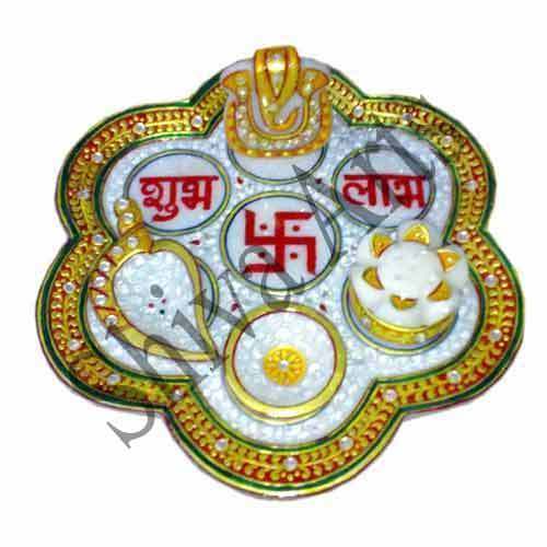 Marble Pooja Thali