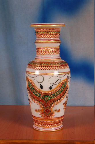 Metallic Gold Flower Pot