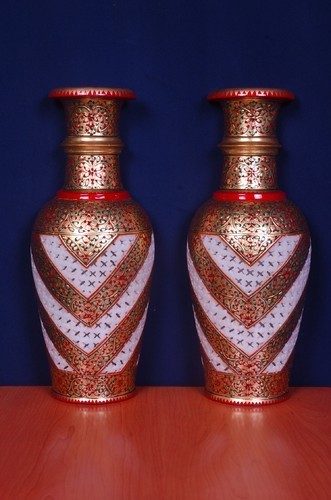 Flower Marble Pot
