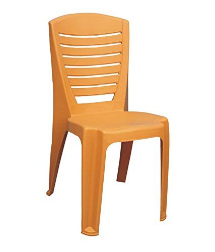 Outdoor Chair In Amber Gold No Assembly Required