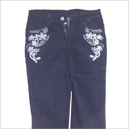Printed Ladies Jeans