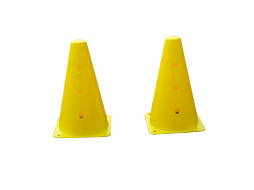 Vinyl Cones with Holes