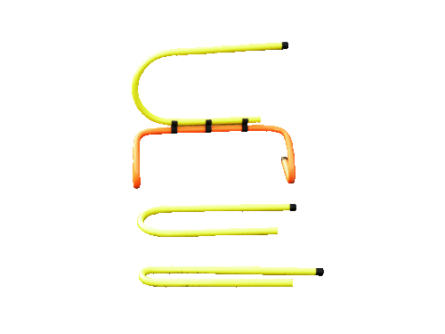 Height Adjustable Mini Hurdle with Bracket Extention