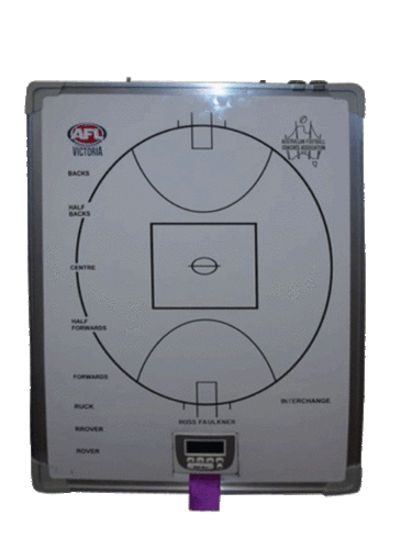 Australian Rules Football Coaching Board with Timer