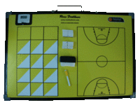 Basketball Stats and Coaching Board with Timer