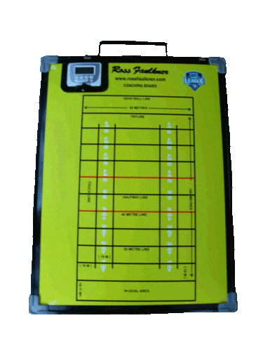 Rugby Coaching Board With Timer Digit Size: 8-20 Inch