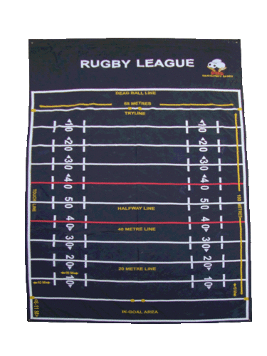 Rugby Training Coaches Mat Digit Size: 8-25 Inch