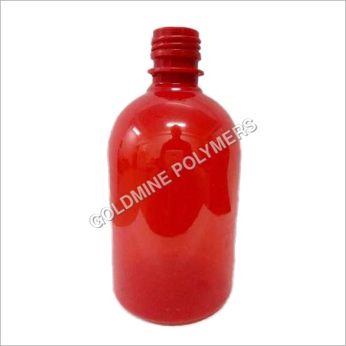 500 ML RED Plastic Bottle