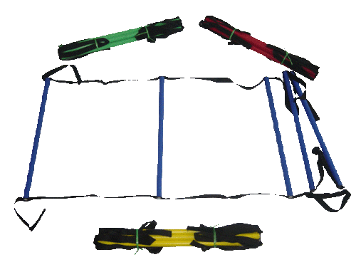 Agility Ladder Fixed Round Multi Colour